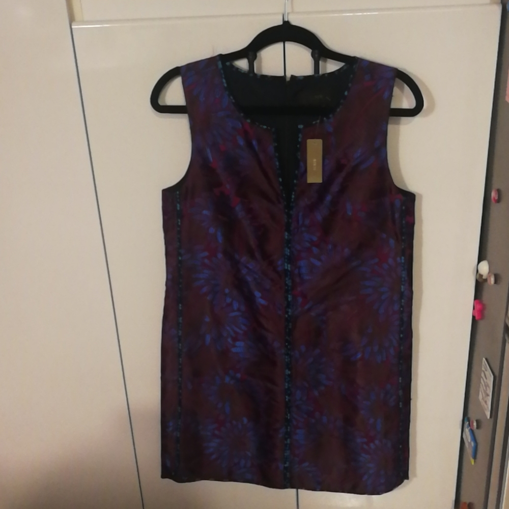 JCrew sleeveless shift dress size 6